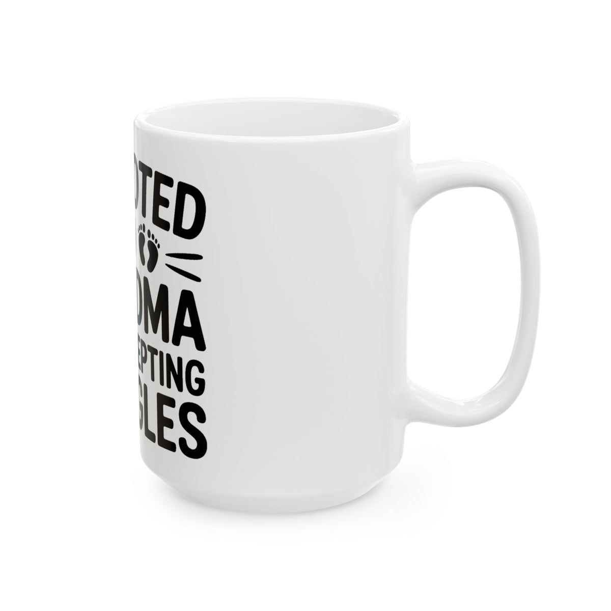 Promoted To Grandma Coffee Mug | New Grandma Gift Pregnancy Reveal