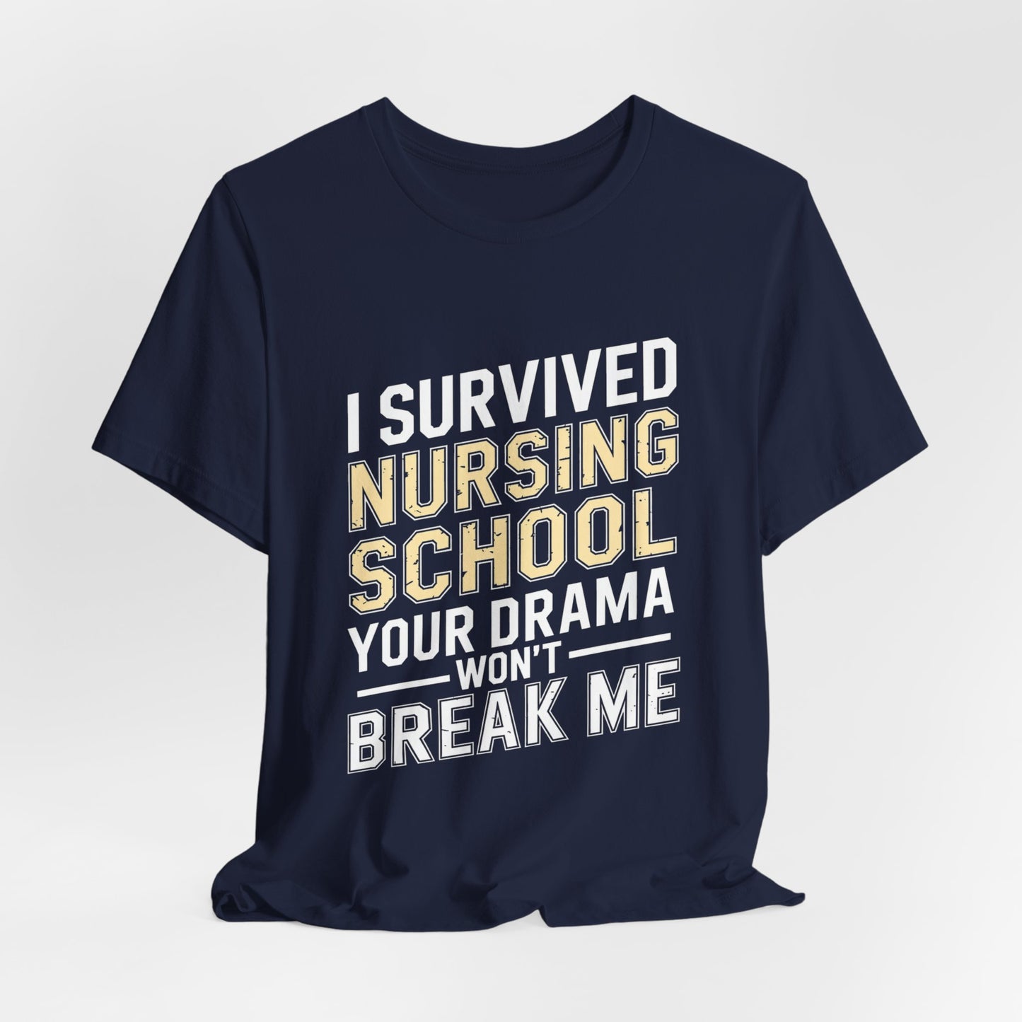 I Survived Nursing School Shirt Funny Nurse Graduation Gift for Her