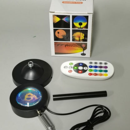 Sunset Projection Lamp (16 Colors + Remote)