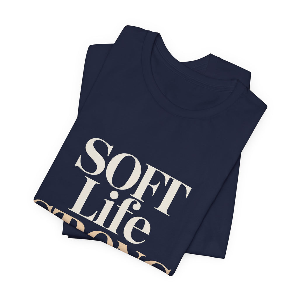 Soft Life Strong Core Shirt Pilates Lover Gift Clean Girl Aesthetic