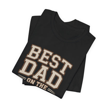 Funny Golf Shirt Best Dad On The Back Nine - Father's Day Gift