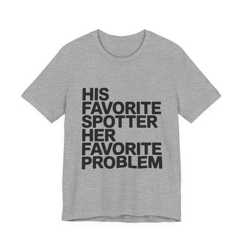 Couples Gym Shirt Funny His and Hers Matching Workout Gift Set