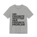 Couples Gym Shirt Funny His and Hers Matching Workout Gift Set