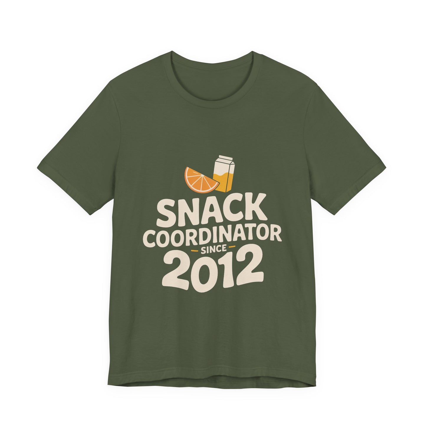 Snack Coordinator Since 2012 Shirt - Football Parent Gift