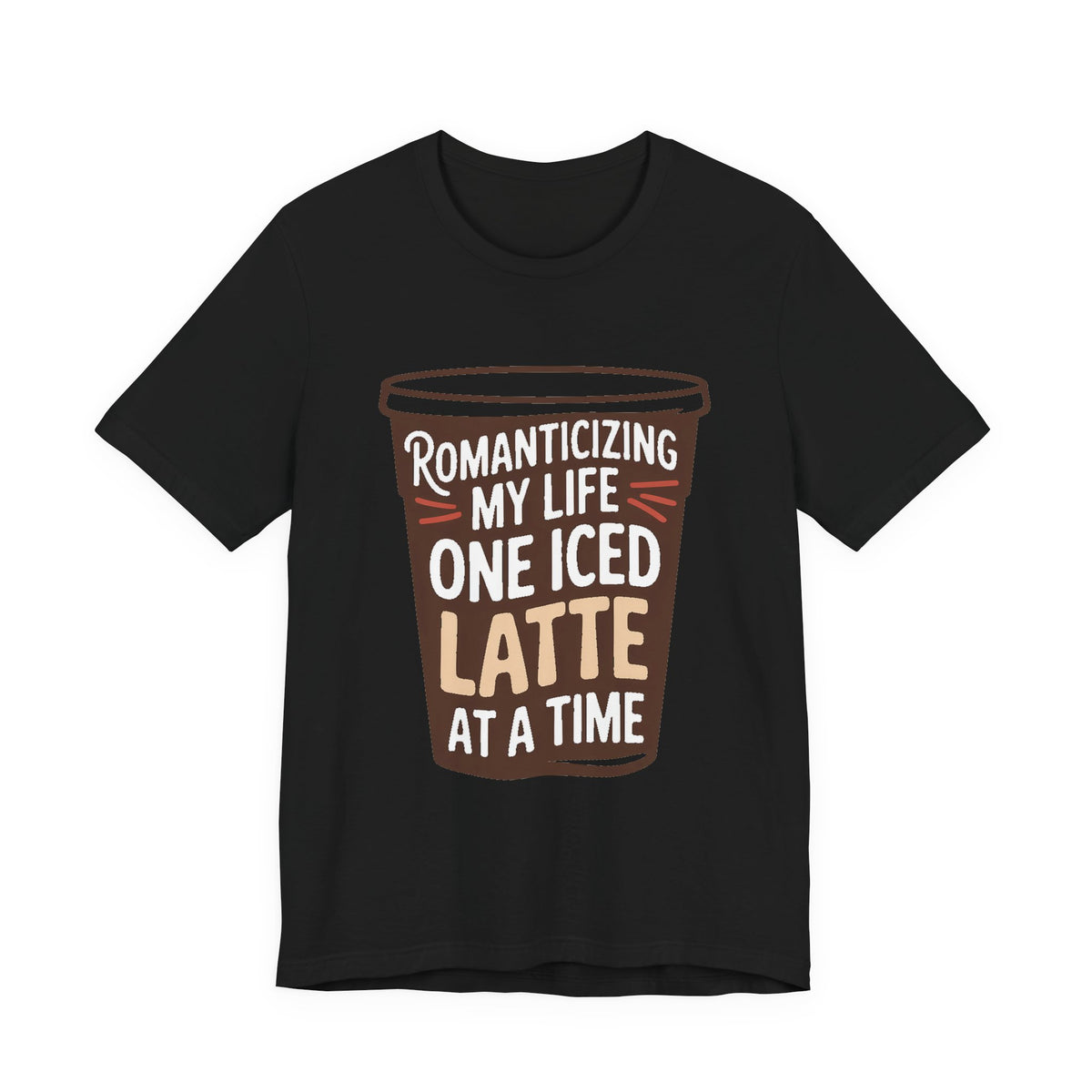 Romanticizing My Life Shirt Iced Latte Wellness Gift That Girl