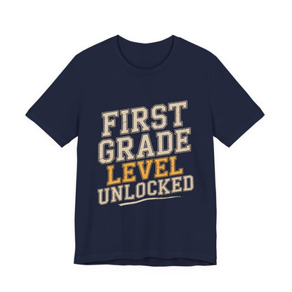 First Grade Level Unlocked Shirt - First Day of School Gift