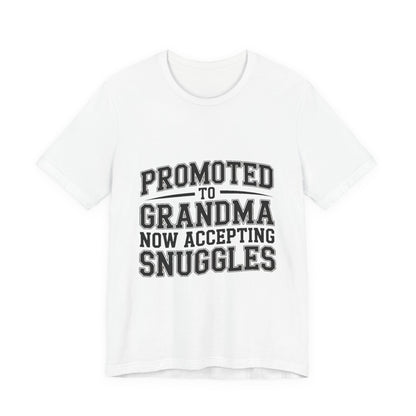 Promoted To Grandma Shirt - New Grandmother Gift Baby Announcement