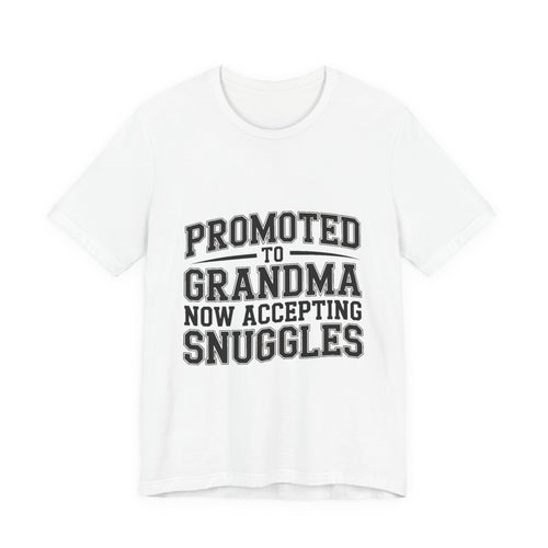 Promoted To Grandma Shirt - New Grandmother Gift Baby Announcement