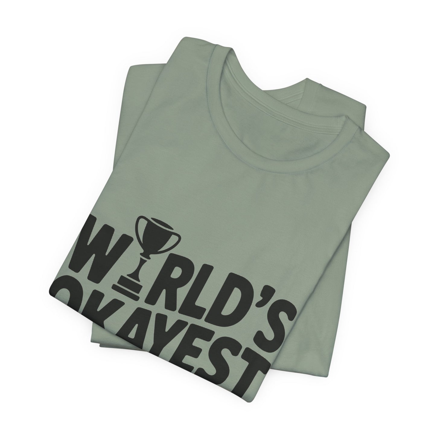 World's Okayest Golfer Shirt - Funny Golf Birthday Gift