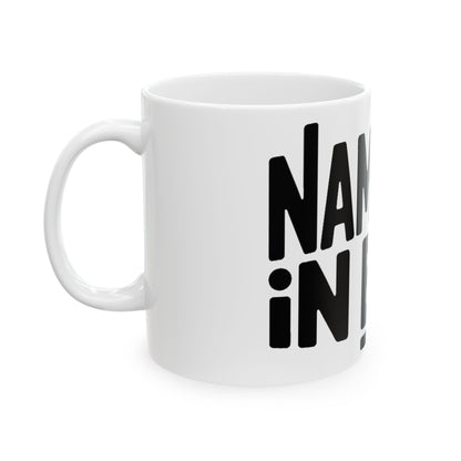 Namaste In Bed Coffee Mug Funny Yoga Lover Gift Sarcastic Yogi Tee