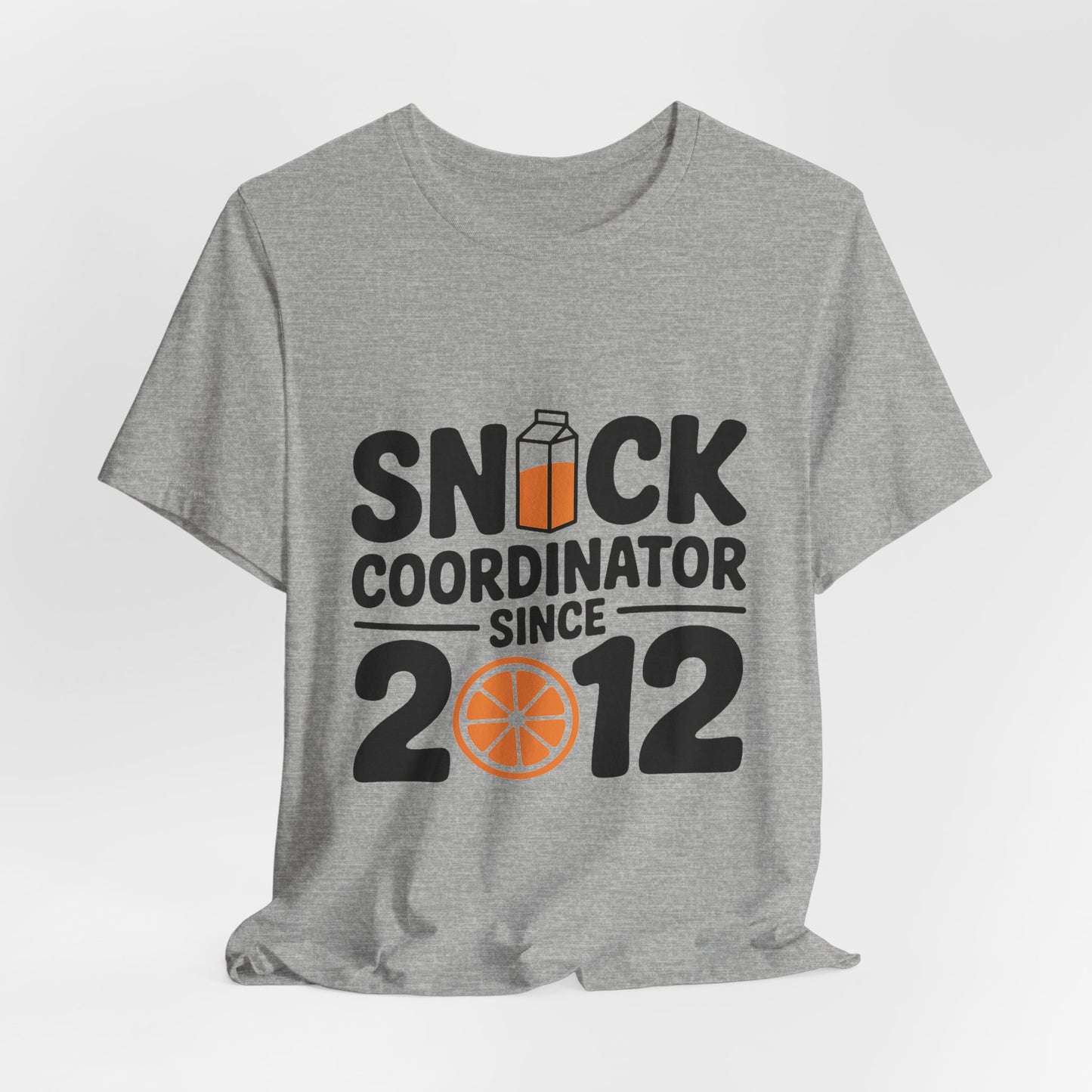 Snack Coordinator Since 2012 Shirt - Football Parent Gift