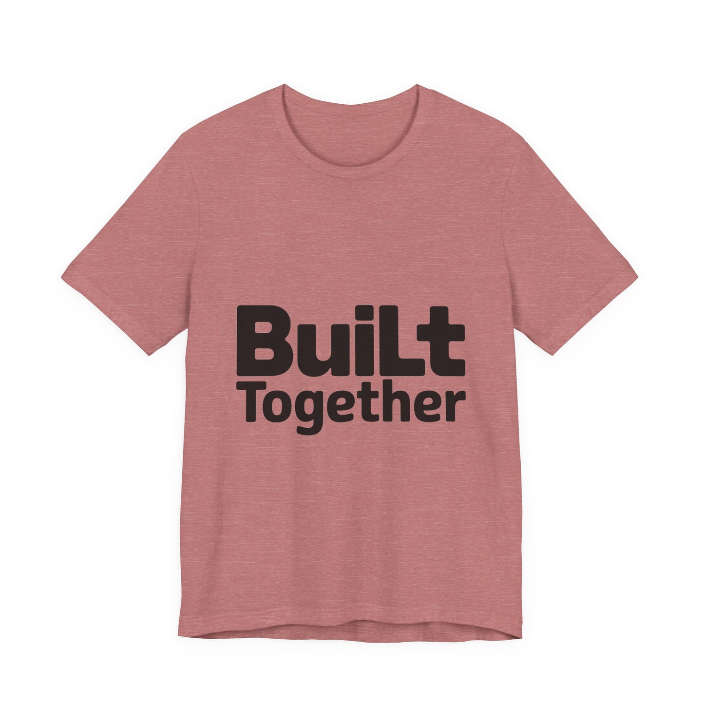Built Together Couples Gym Shirt - Anniversary Gift for Couples