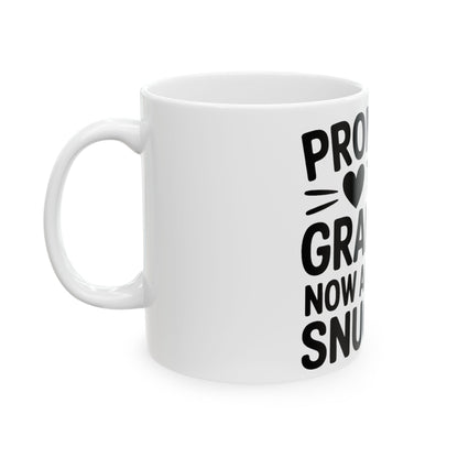 Promoted To Grandma Coffee Mug | New Grandma Gift Pregnancy Reveal