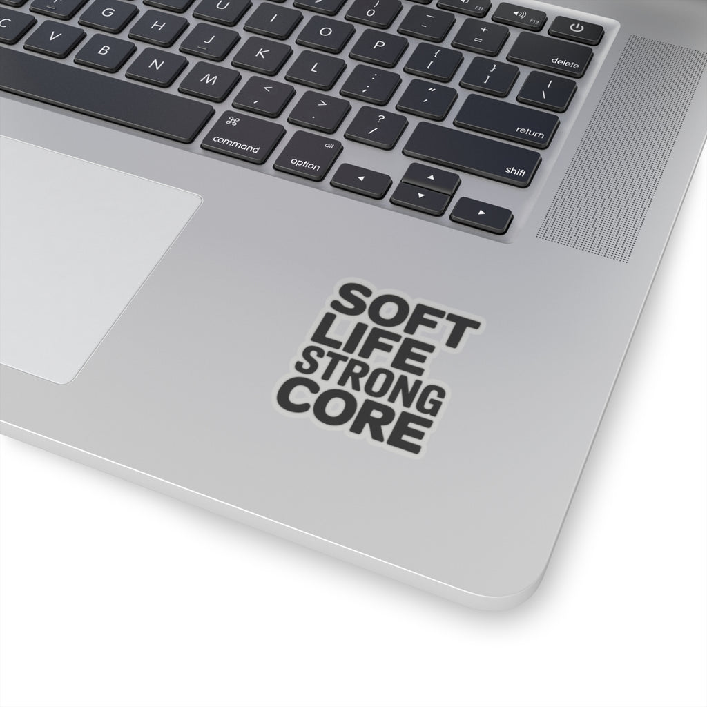 Soft Life Strong Core Sticker Pilates Princess Aesthetic Gift