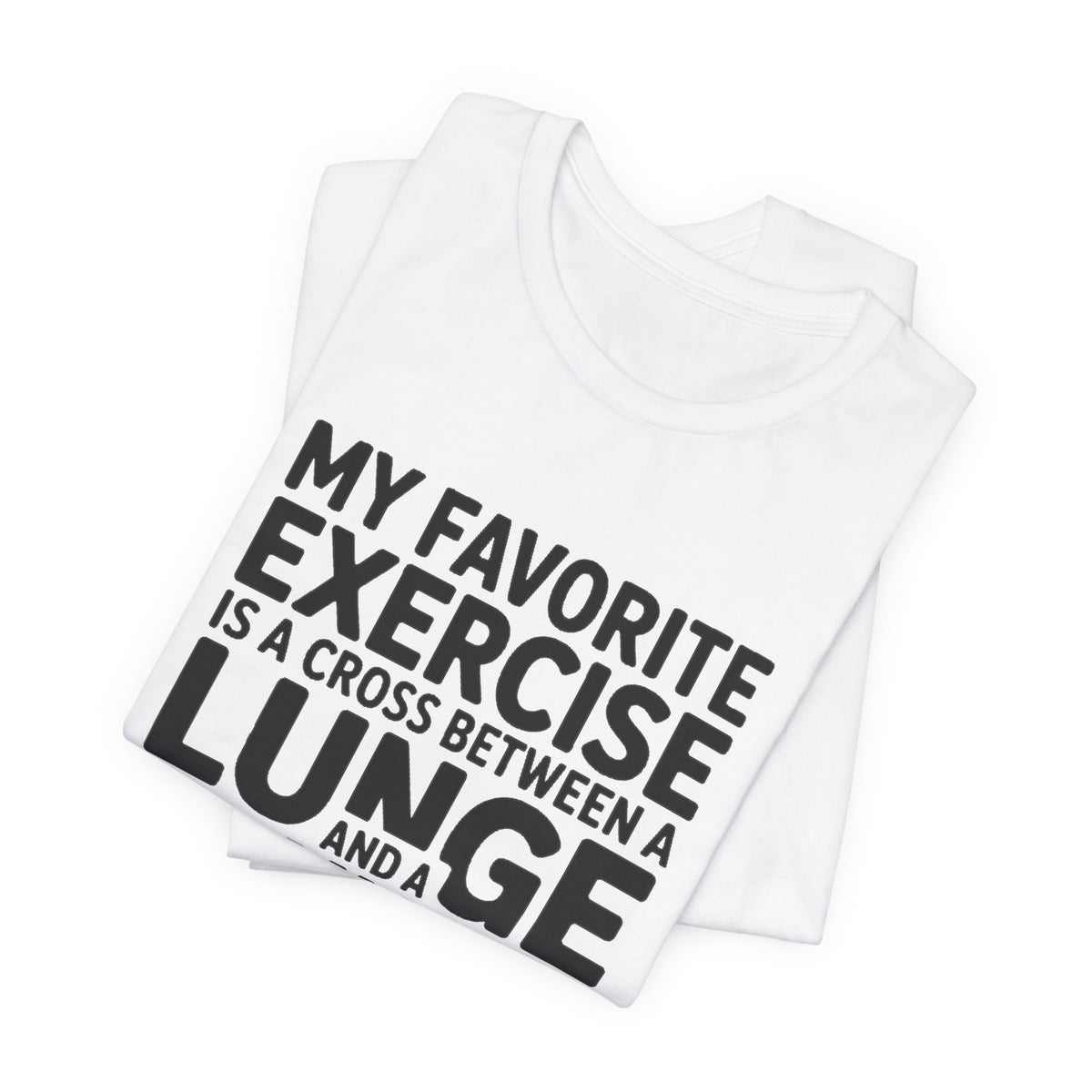 Funny Gym Shirt My Favorite Exercise Is Lunch Gift for Her
