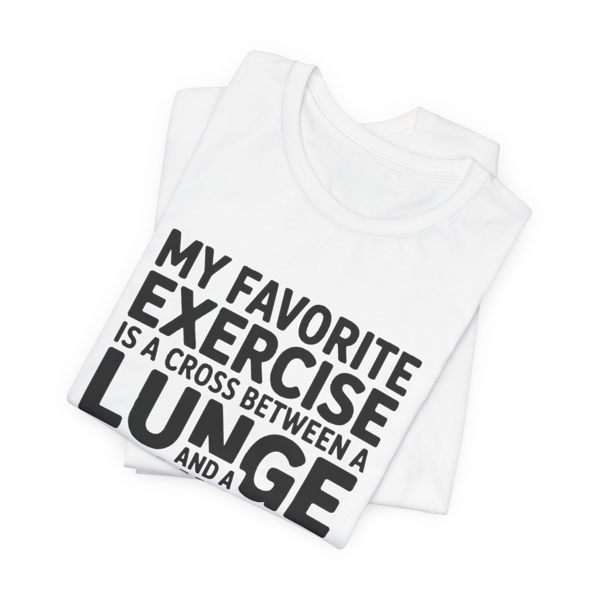 Funny Gym Shirt My Favorite Exercise Is Lunch Gift for Her