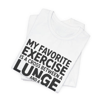 Funny Gym Shirt My Favorite Exercise Is Lunch Gift for Her