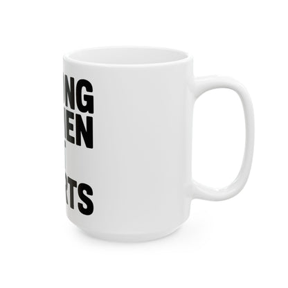 Strong Women Soft Hearts Coffee Mug Gift for Women Who Lift Empowerment