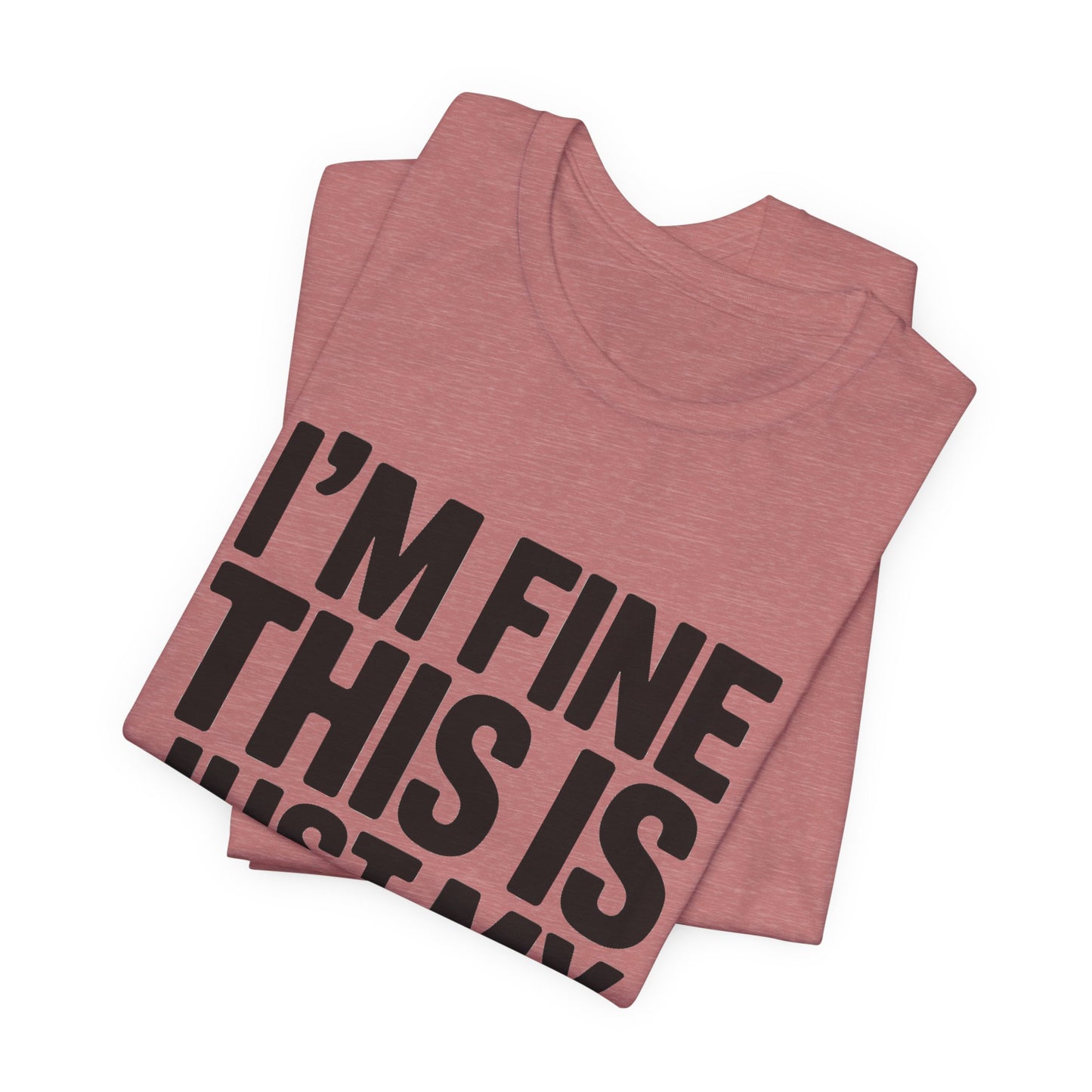 Resting Face Shirt - I'm Fine This Is Just My Face - Sarcastic Gift