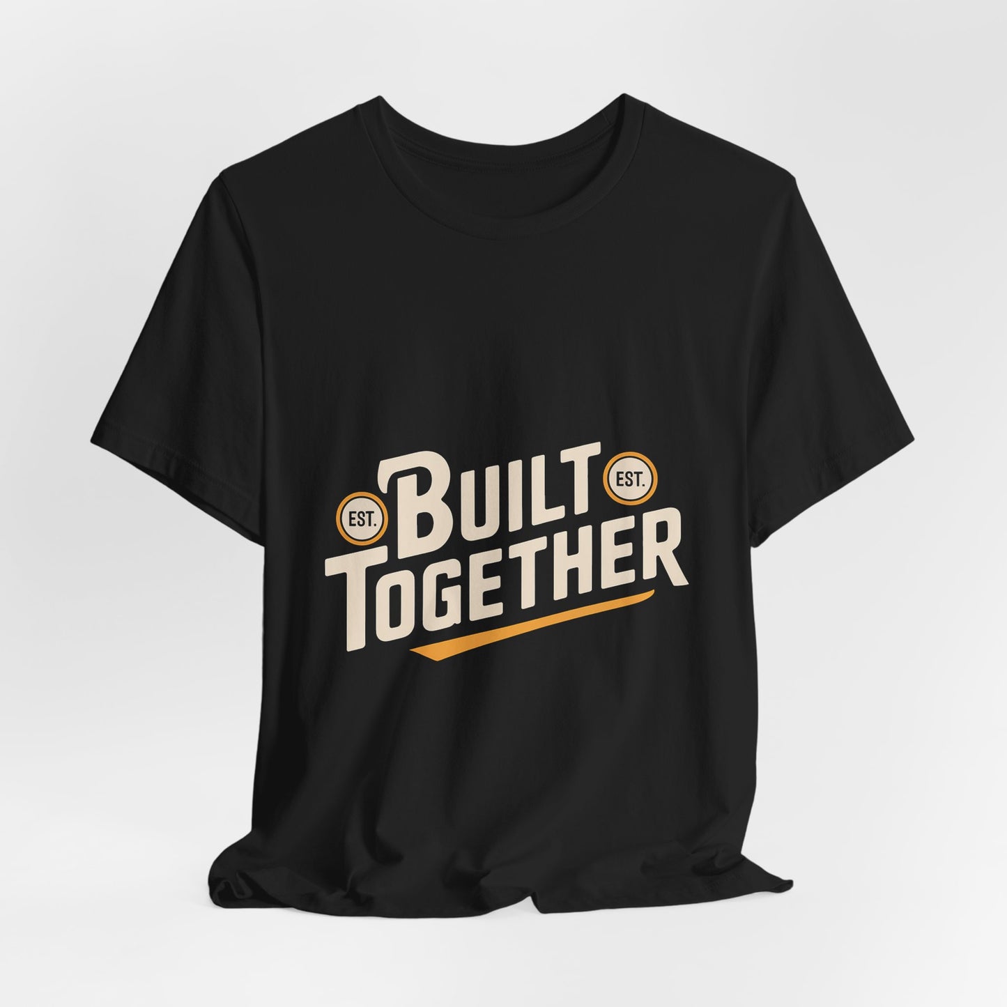 Built Together Couples Gym Shirt - Anniversary Gift for Couples