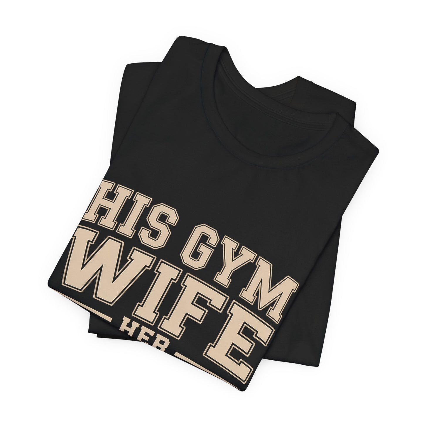 Her Actual Husband Gym Shirt - Funny Couples Anniversary Gift