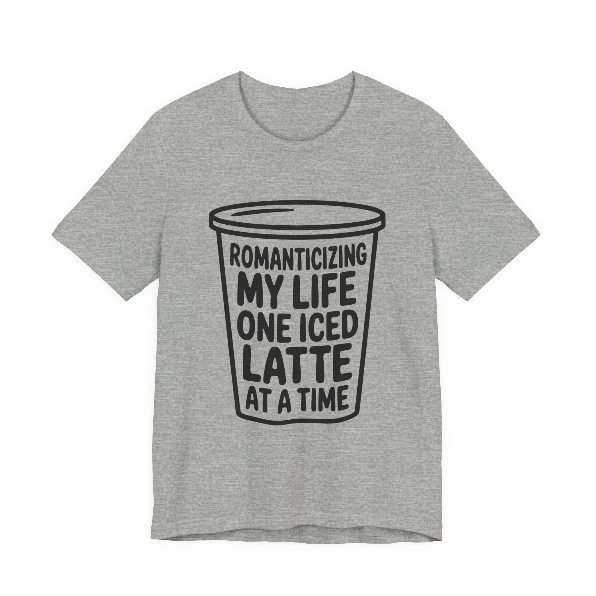 Romanticizing My Life Shirt Iced Latte Wellness Gift That Girl