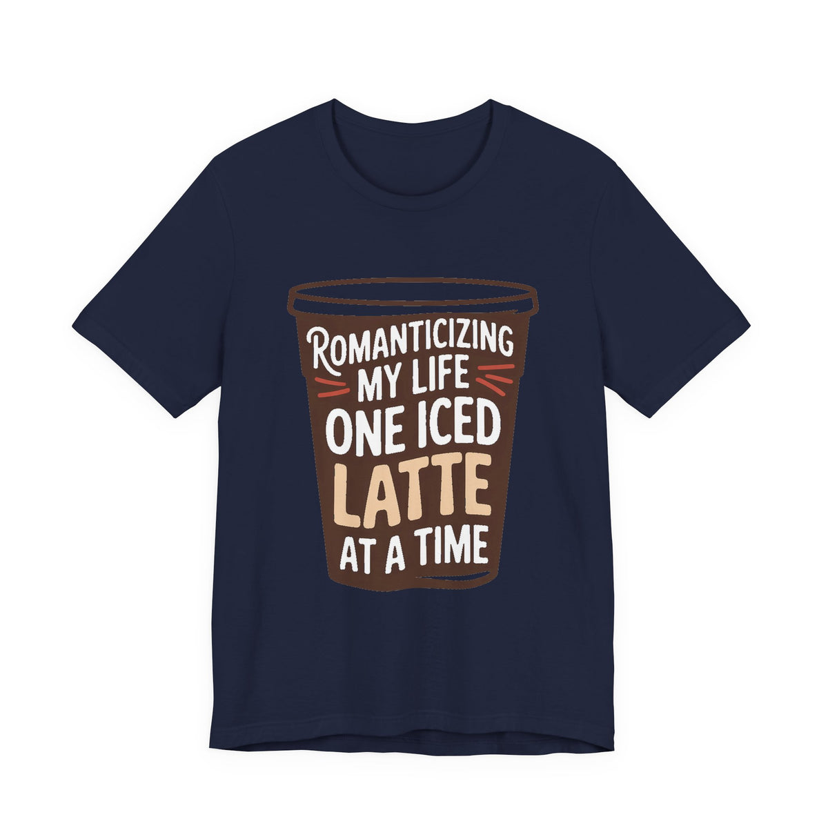 Romanticizing My Life Shirt Iced Latte Wellness Gift That Girl