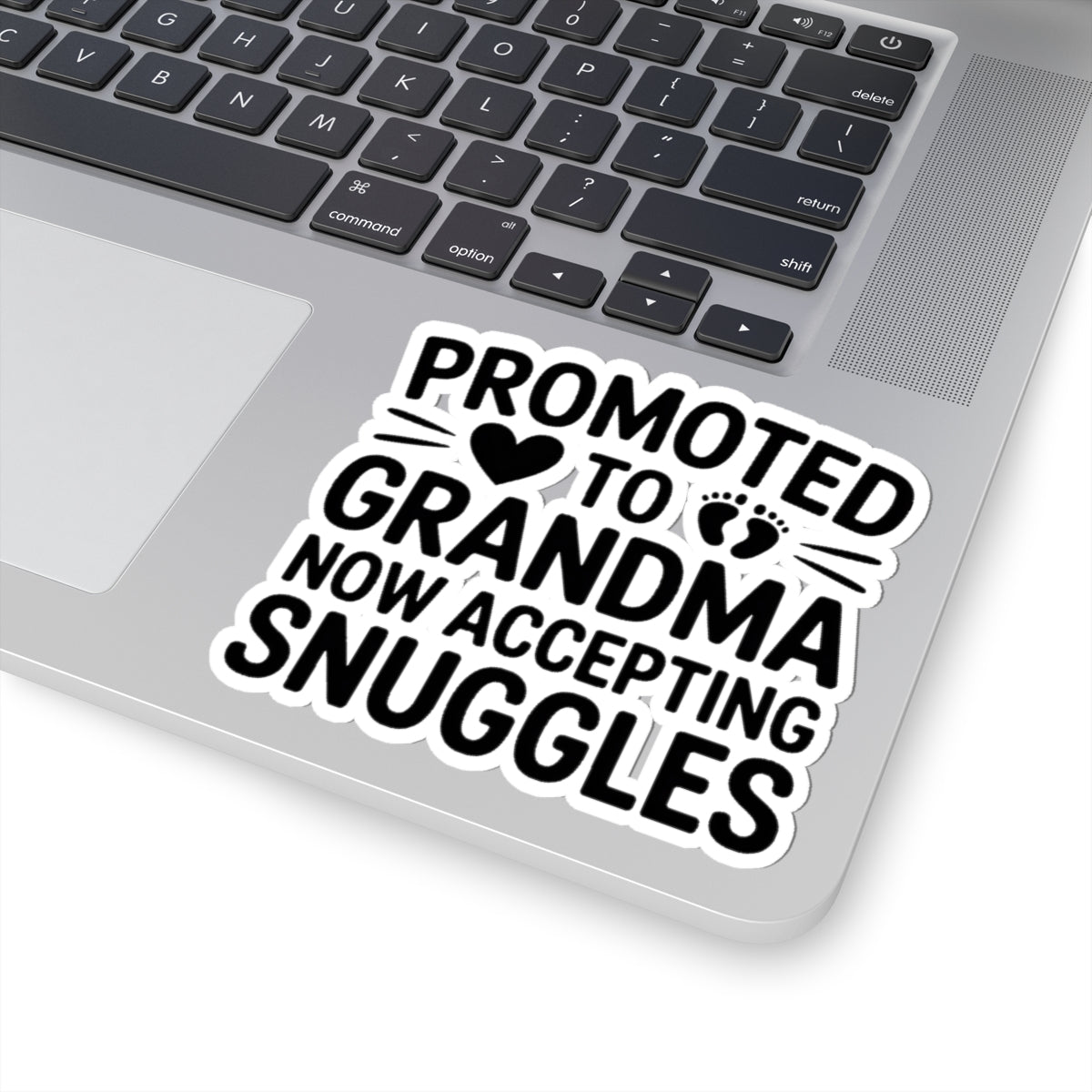 Promoted To Grandma Sticker | New Grandma Gift Pregnancy Reveal