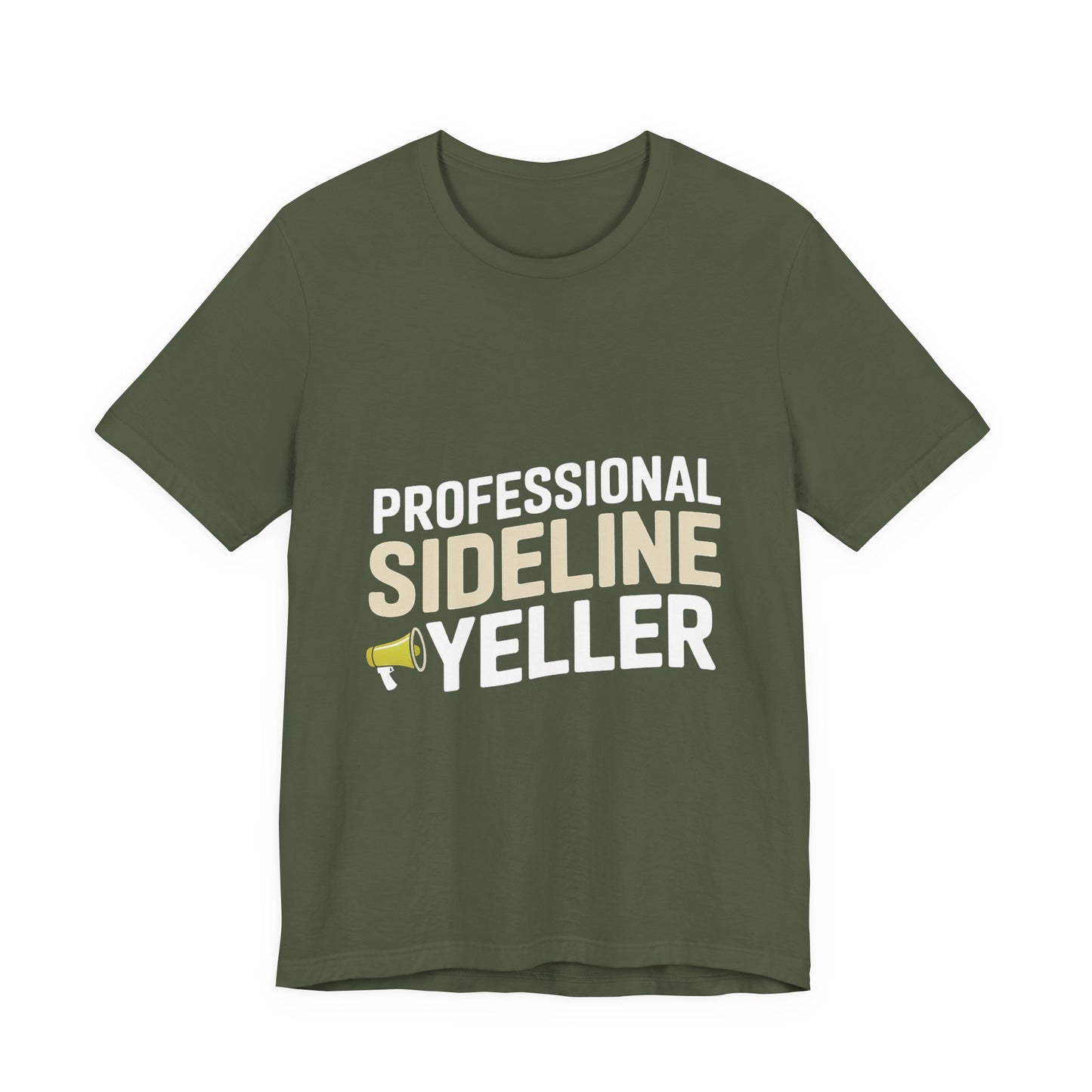 Professional Sideline Yeller Shirt - Funny Football Parent Gift