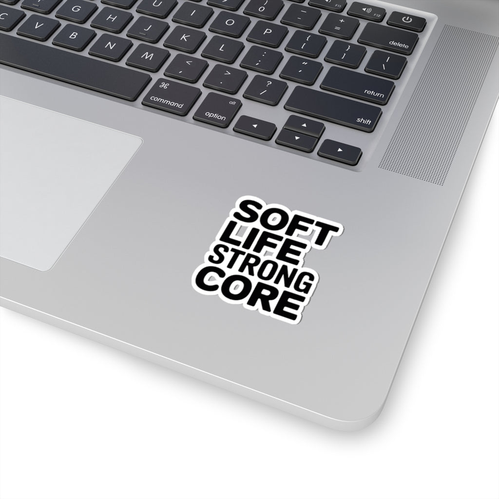 Soft Life Strong Core Sticker Pilates Princess Aesthetic Gift