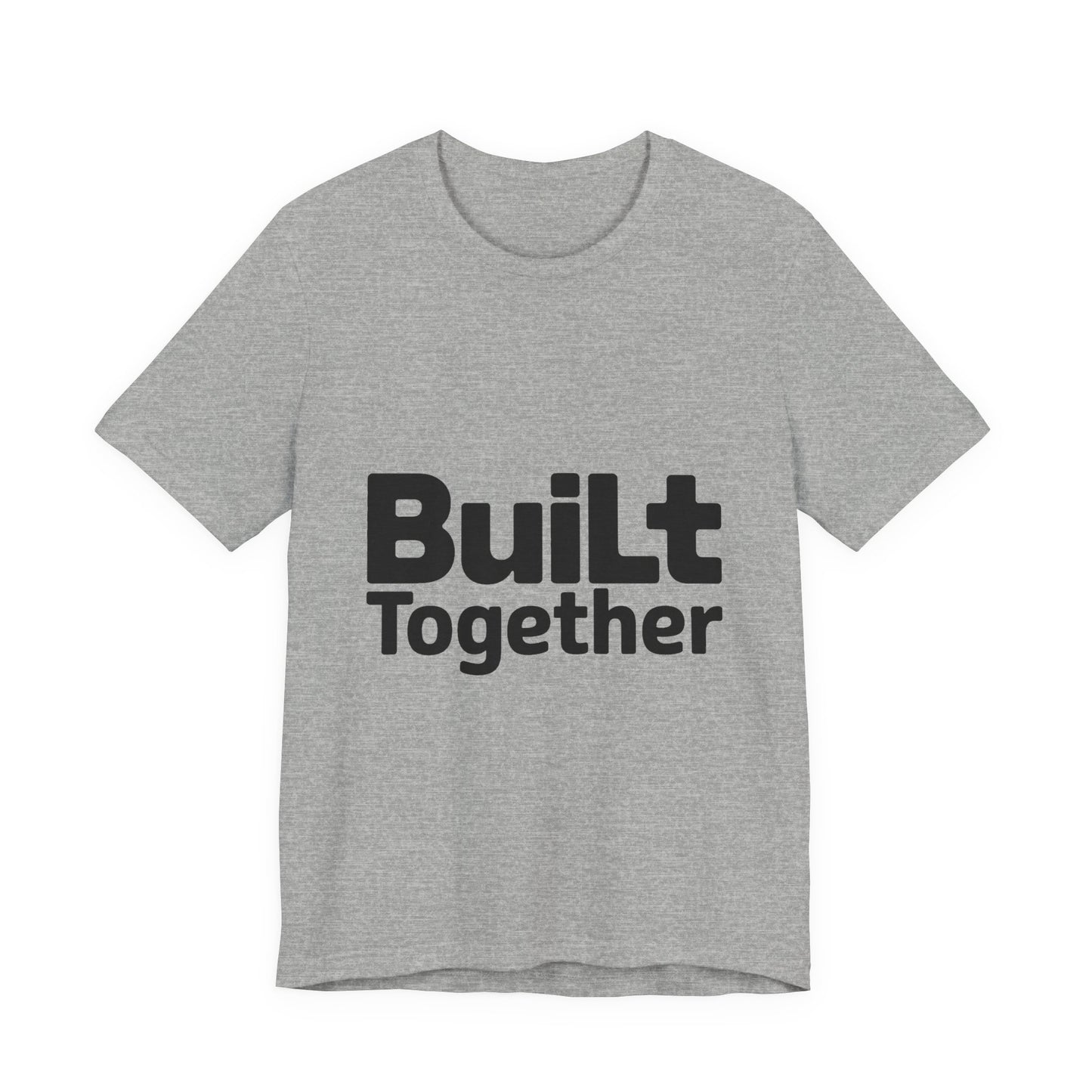 Built Together Couples Gym Shirt - Anniversary Gift for Couples