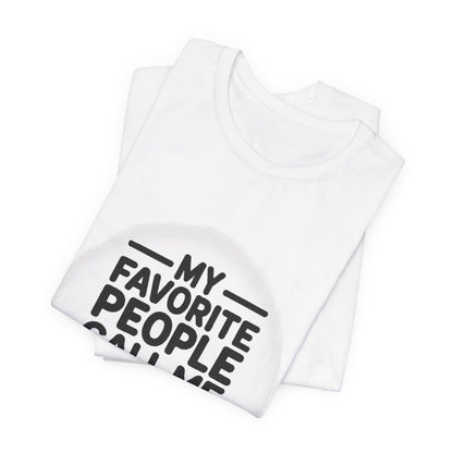 My Favorite People Call Me Dada Shirt Gift for New Dad Father's Day