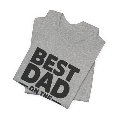 Funny Golf Shirt Best Dad On The Back Nine - Father's Day Gift