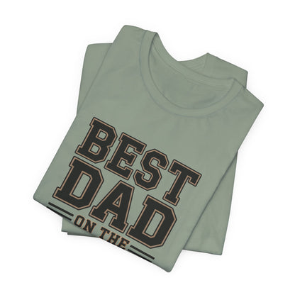 Funny Golf Shirt Best Dad On The Back Nine - Father's Day Gift