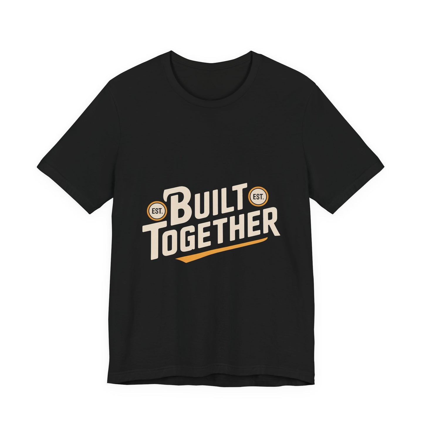 Built Together Couples Gym Shirt - Anniversary Gift for Couples