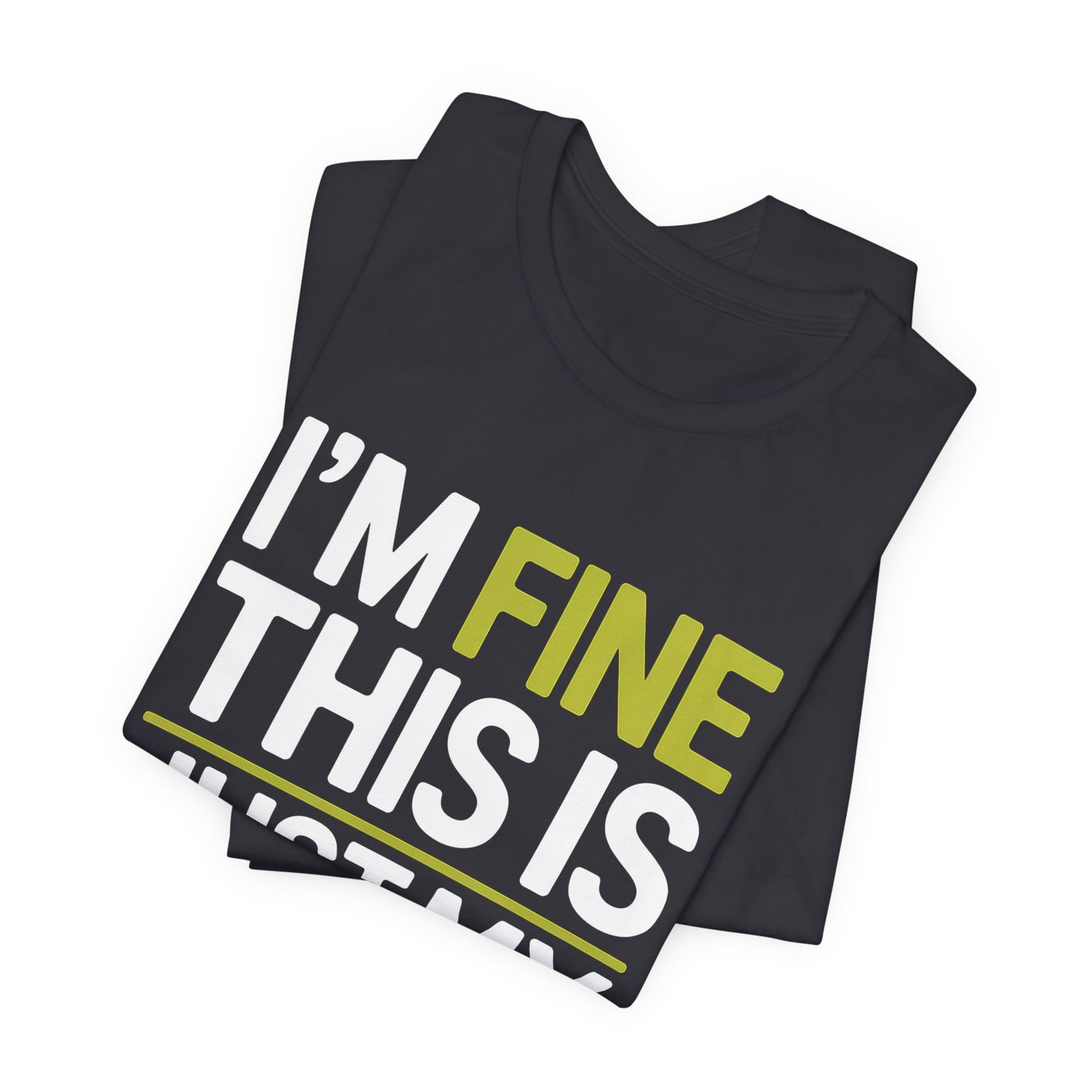 Resting Face Shirt - I'm Fine This Is Just My Face - Sarcastic Gift