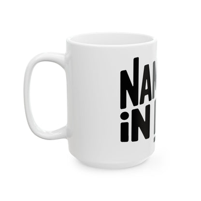 Namaste In Bed Coffee Mug Funny Yoga Lover Gift Sarcastic Yogi Tee