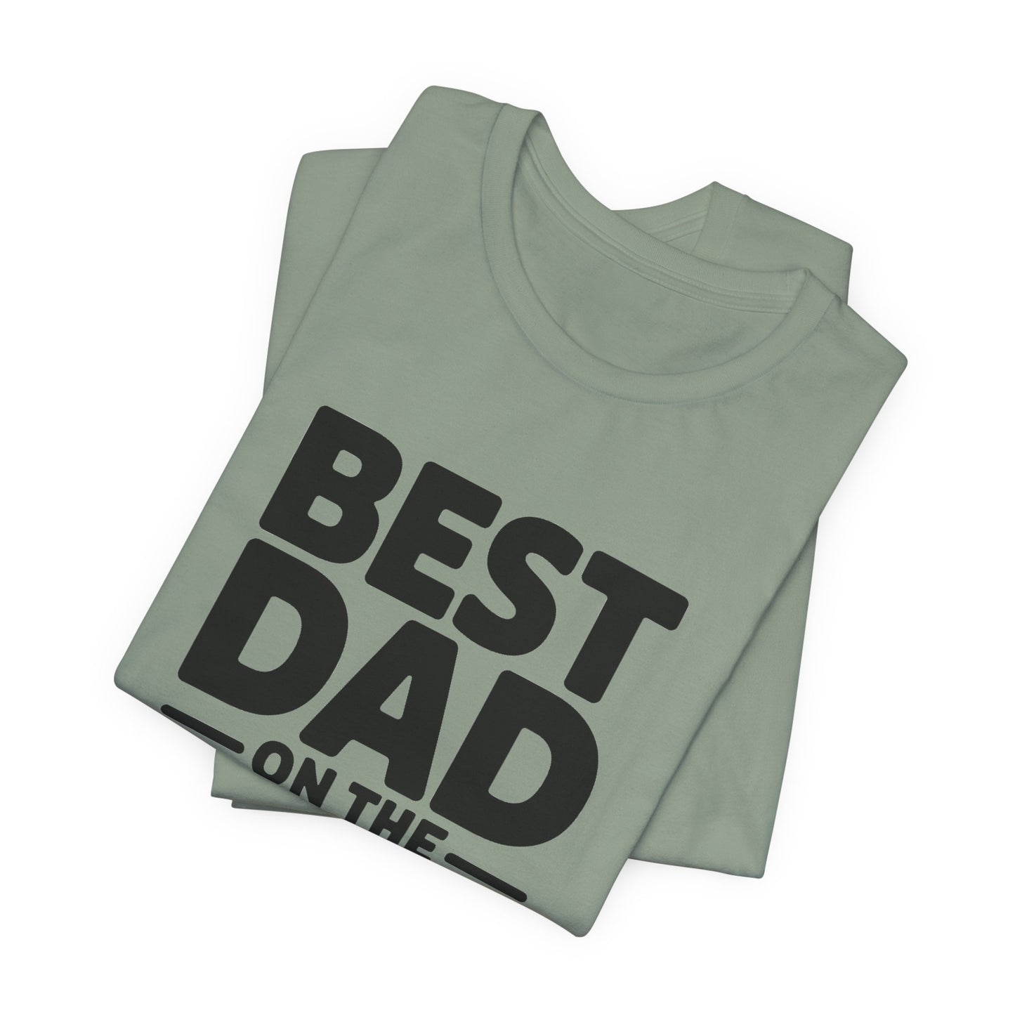 Funny Golf Shirt Best Dad On The Back Nine - Father's Day Gift