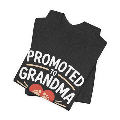 Promoted To Grandma Shirt | New Grandma Gift Pregnancy Reveal