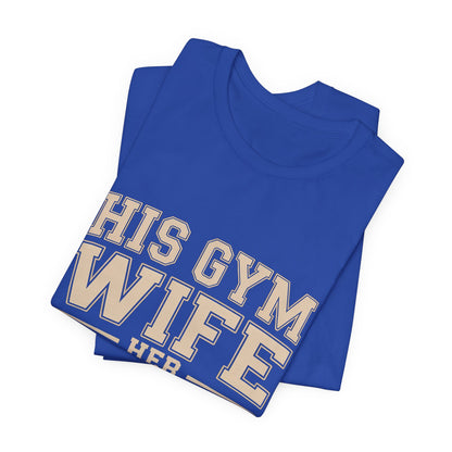 Her Actual Husband Gym Shirt - Funny Couples Anniversary Gift