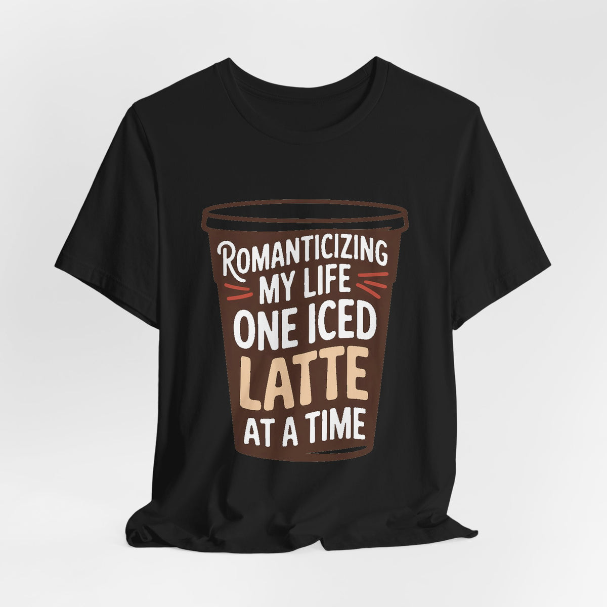 Romanticizing My Life Shirt Iced Latte Wellness Gift That Girl