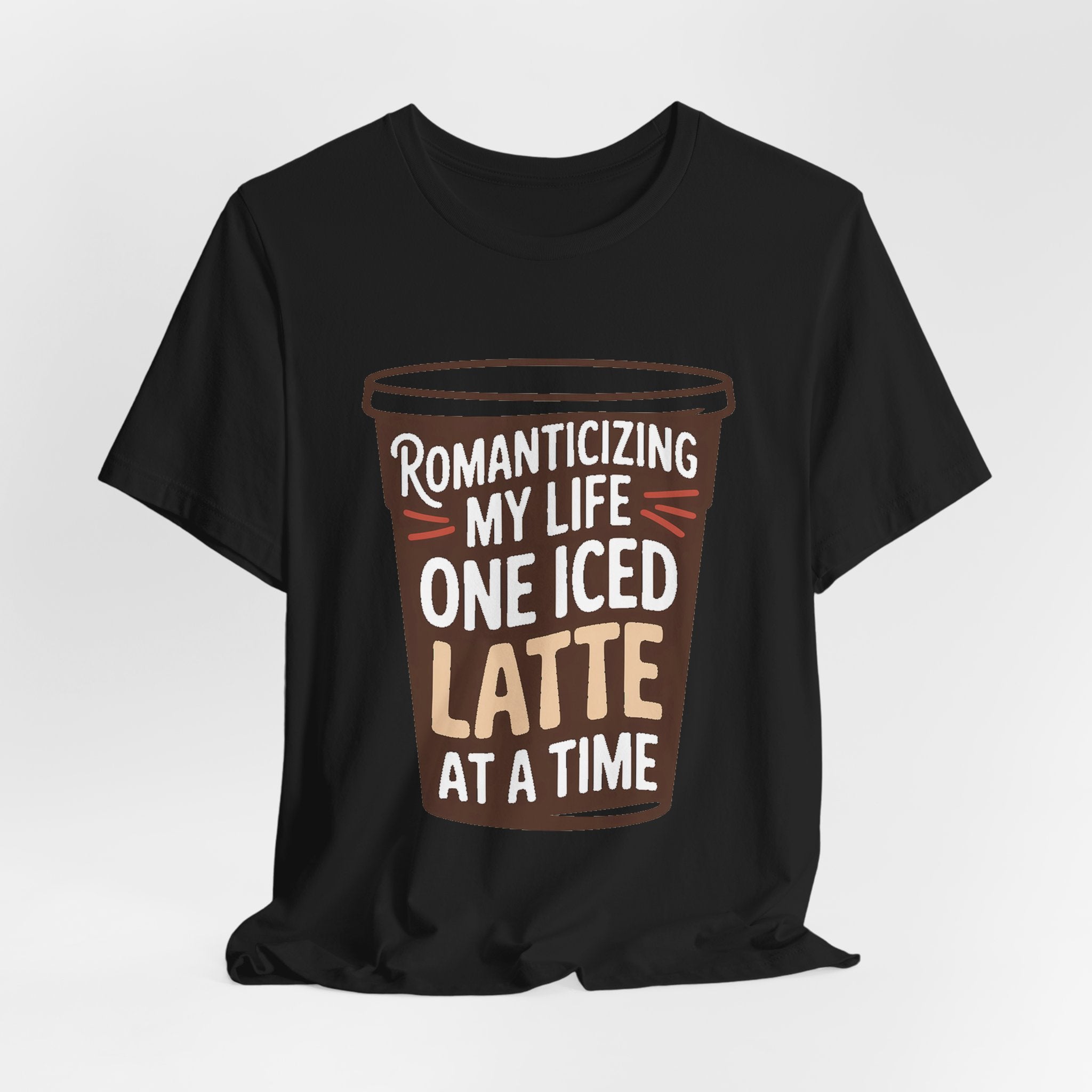 Romanticizing My Life Shirt Iced Latte Wellness Gift That Girl