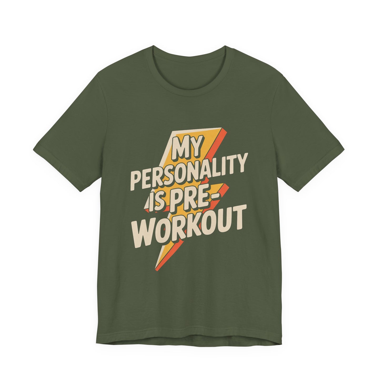 Funny Gym Shirt My Personality Is Pre-Workout - Fitness Lover Gift