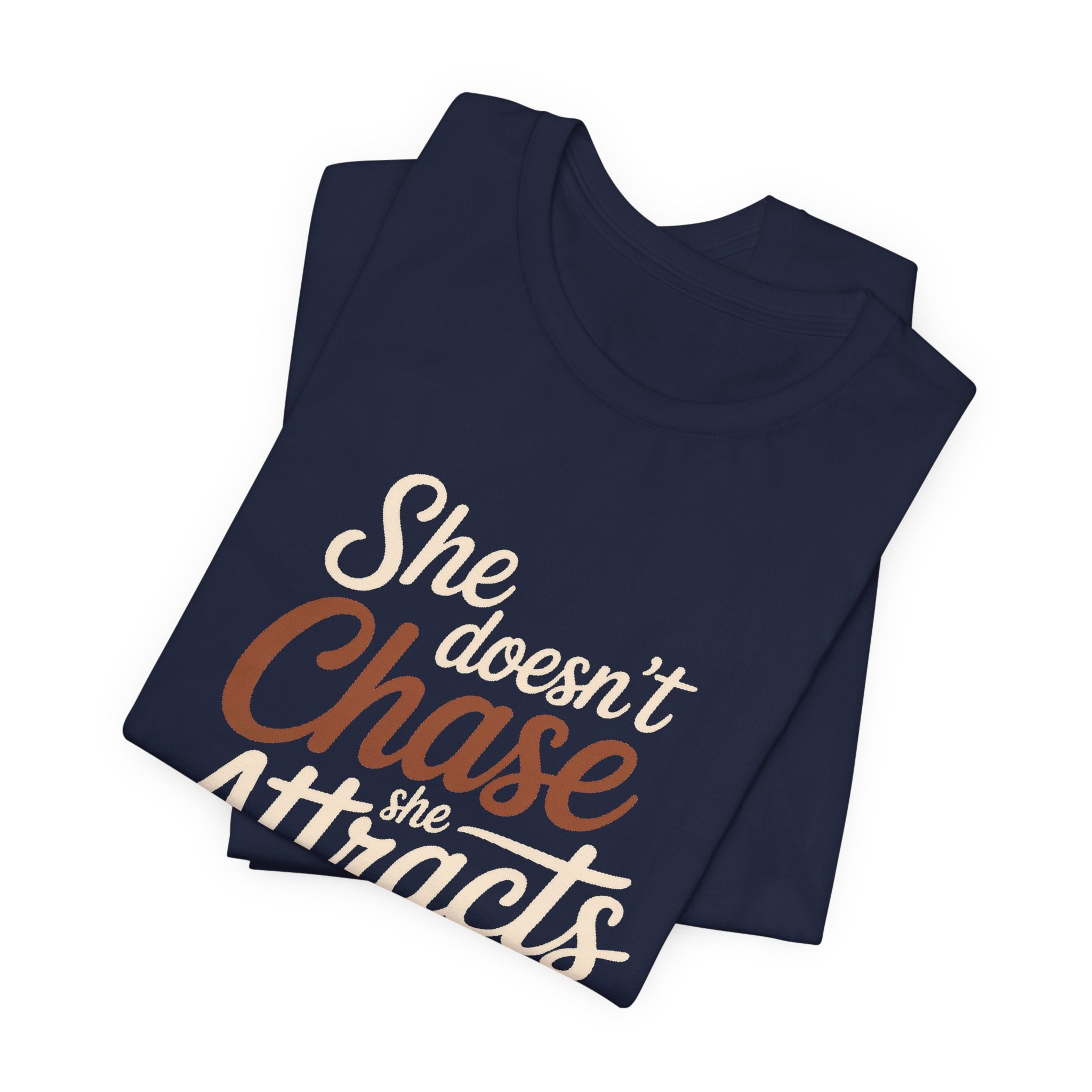 She Doesn't Chase She Attracts What She Squats Shirt Gym Gift