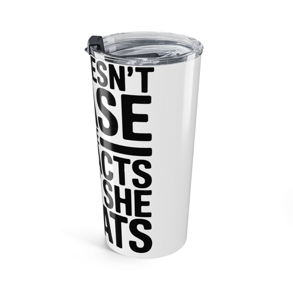 She Doesn't Chase She Attracts What She Squats 20oz Tumbler Gym Gift