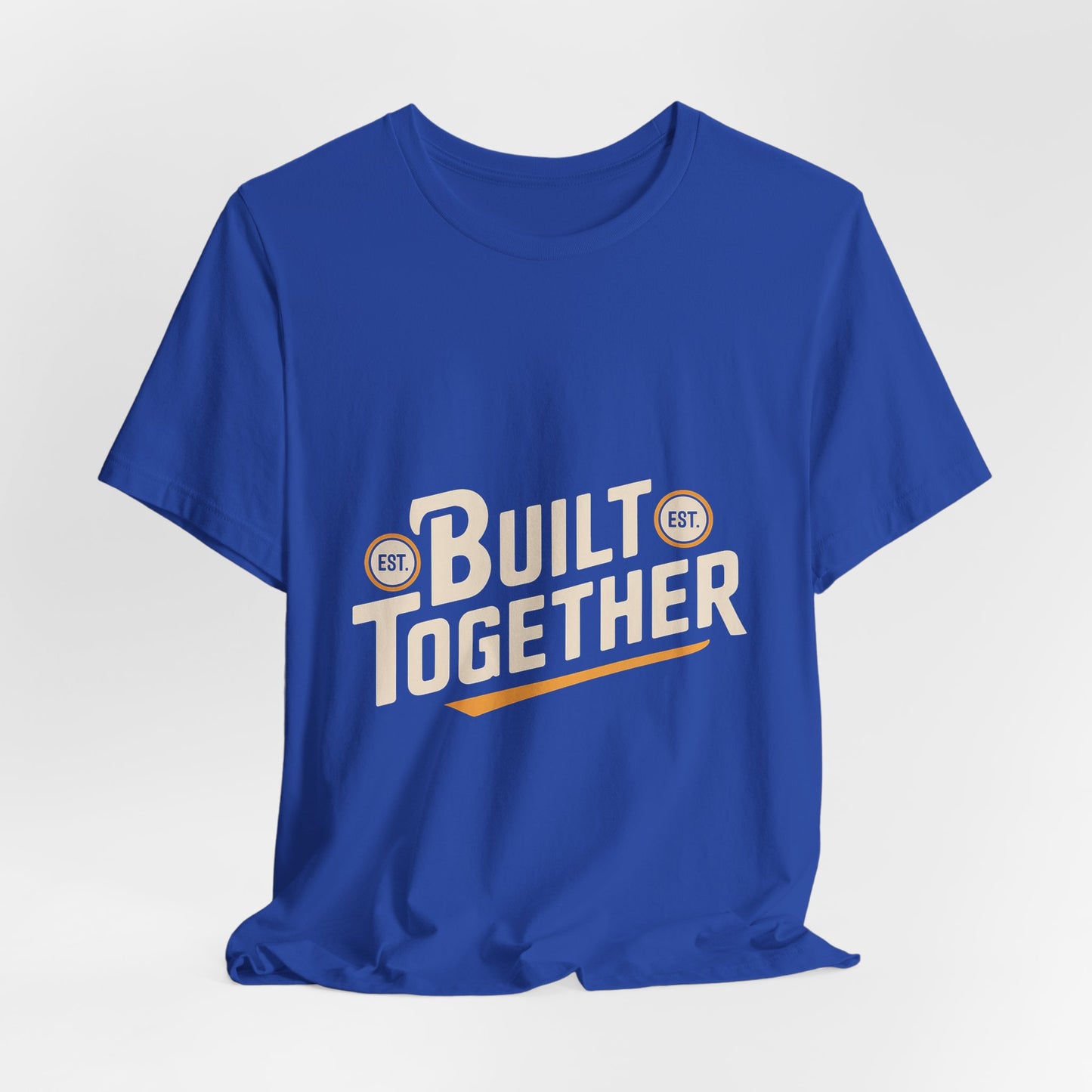 Built Together Couples Gym Shirt - Anniversary Gift for Couples