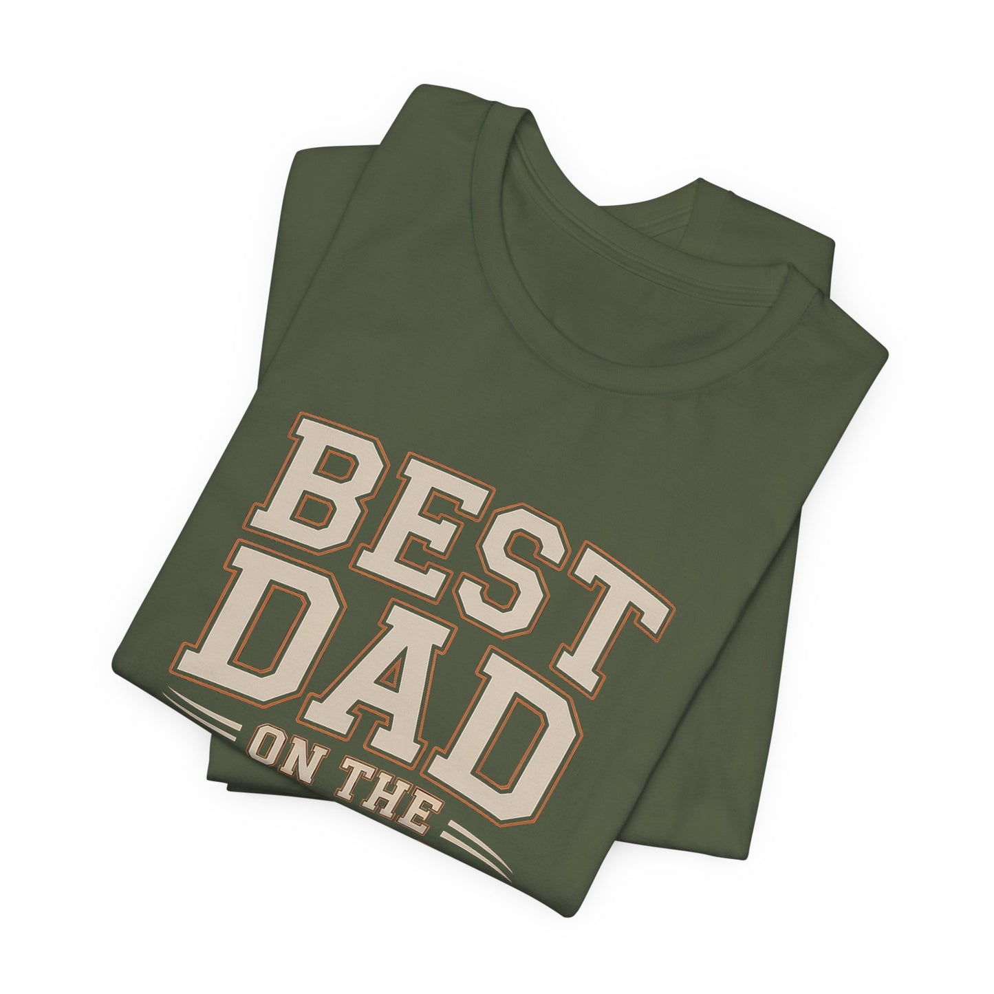 Funny Golf Shirt Best Dad On The Back Nine - Father's Day Gift