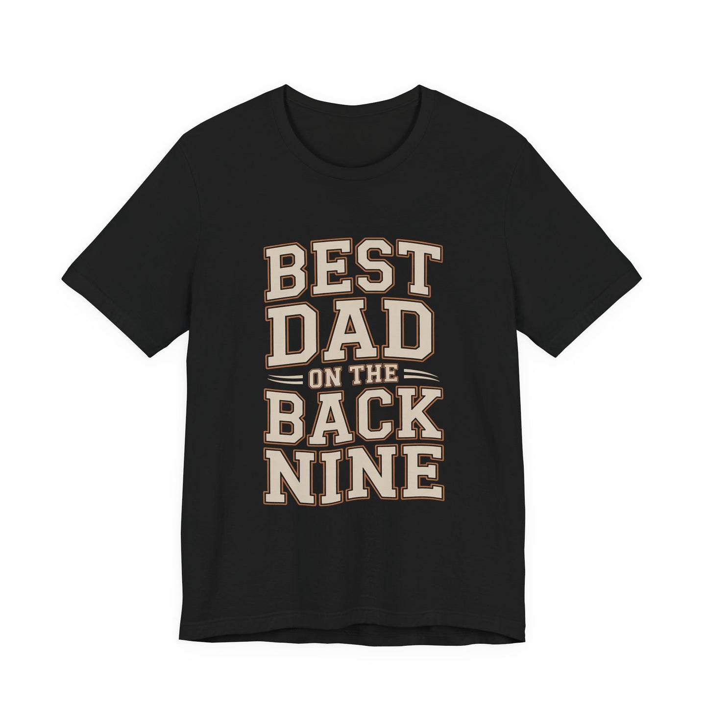 Funny Golf Shirt Best Dad On The Back Nine - Father's Day Gift