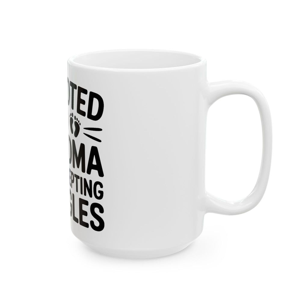 Promoted To Grandma Coffee Mug | New Grandma Gift Pregnancy Reveal