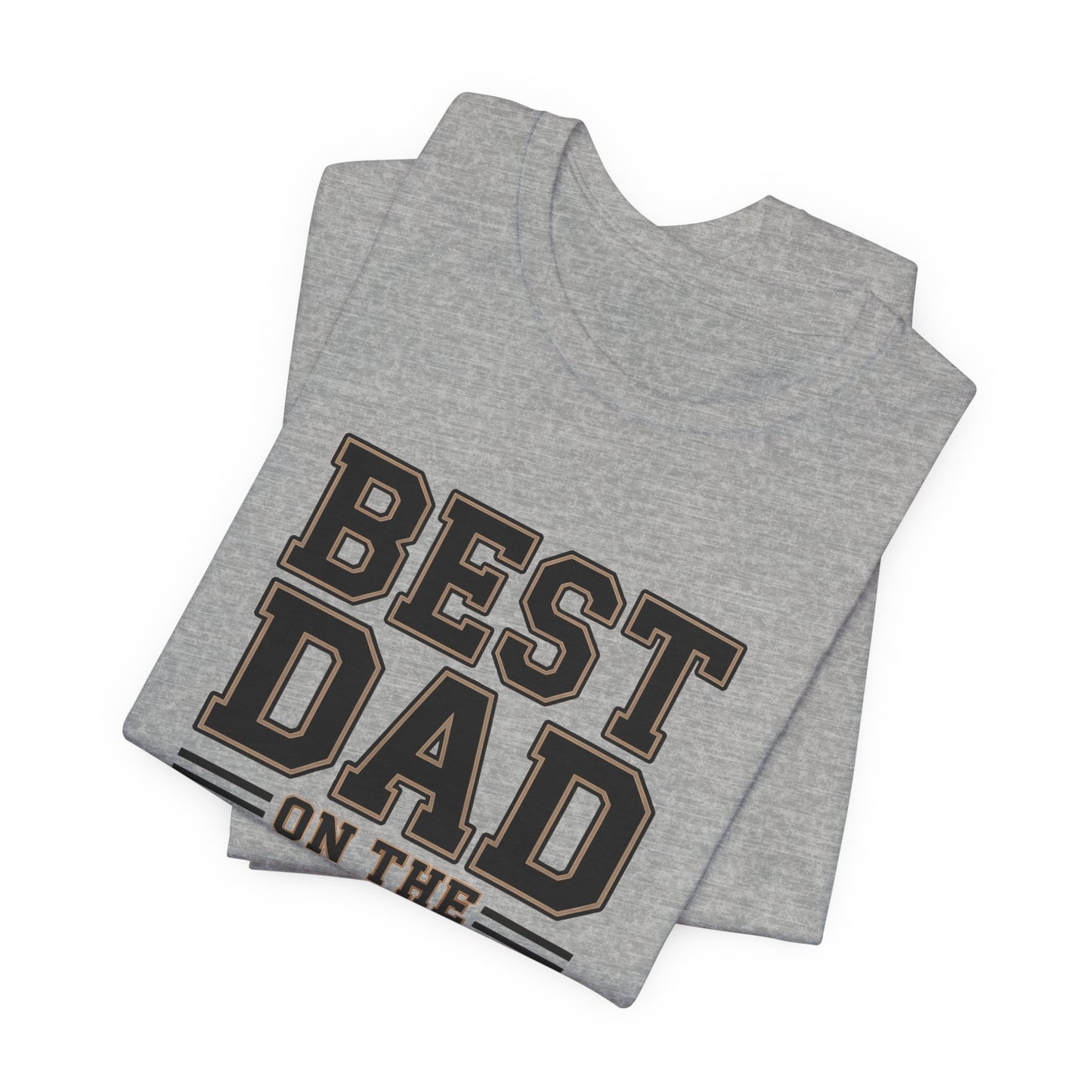 Funny Golf Shirt Best Dad On The Back Nine - Father's Day Gift